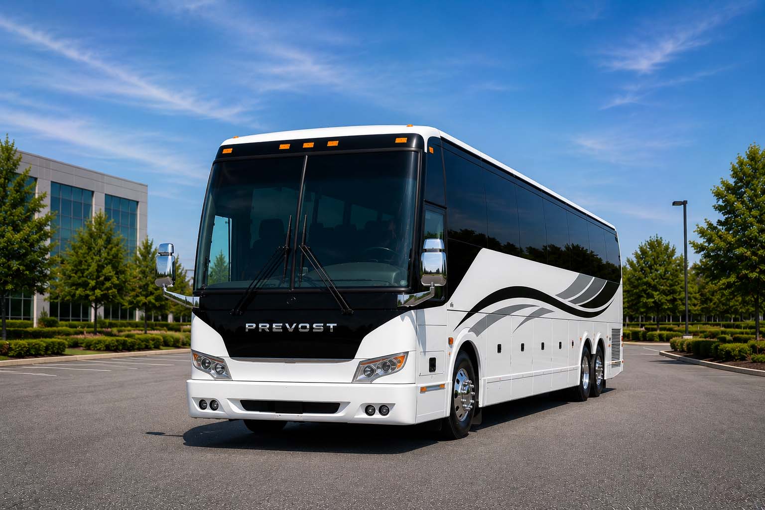 Charter bus rental in South Gate, CA
