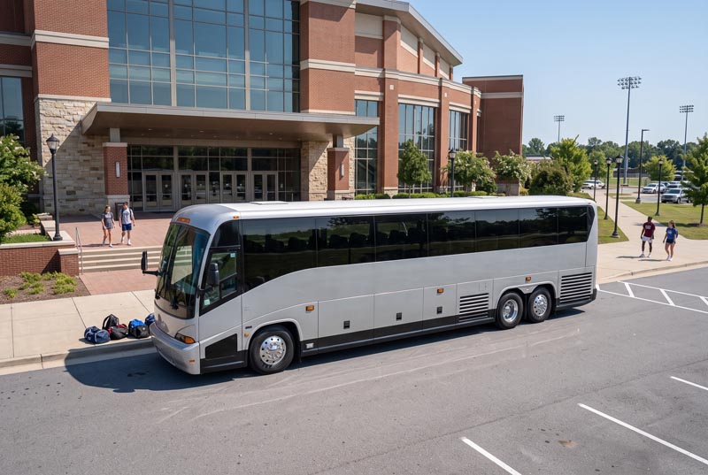 Sports Team Charter Bus Rentals in South Gate, CA